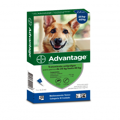 Antipulgas Para Perros Advantage De 25-40 Kg