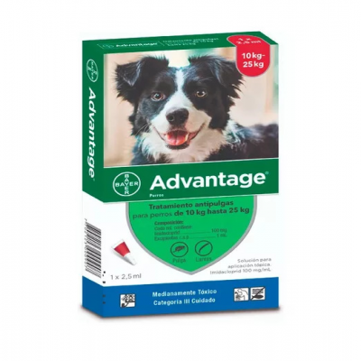 Antipulgas Para Perros Advantage De 10-25 Kg