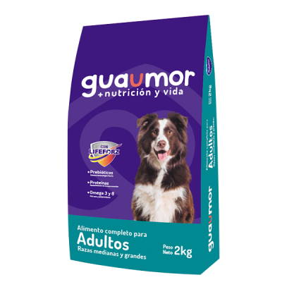 Comida Para Perro Guaumor Adulto Razas Medianas & Grandes