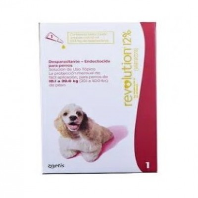 Antipulgas Para Perro Revolution De 10.1-20 Kg