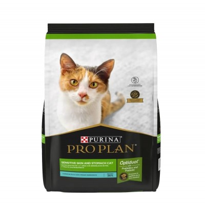 Comida Para Gato Pro Plan Sensitive Skin And Stomach x3Kg