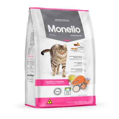 Comida Para Gato Monello Adulto Salmón