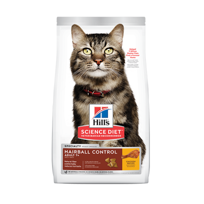 Comida Para Gato Hill's Science Diet Adult Hairball Control 7+