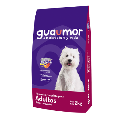 Comida Para Perro Guaumor Adulto Razas Pequeñas