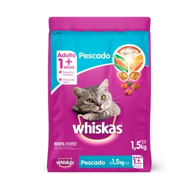  Comida Para Gato Whiskas Adulto Pescado