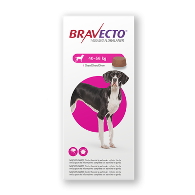 Antipulgas Para Perro Bravecto de 40-56 Kg