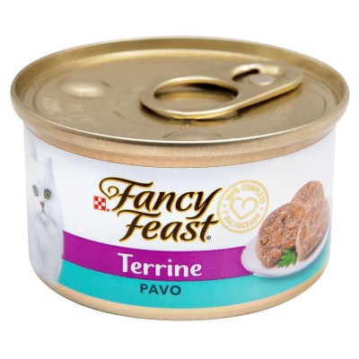 Comida Húmeda Para Gato Fancy Feast Terrine Pavo