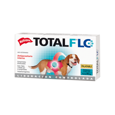 Desparasitante Para Perros Total FLC Perros Pequeños