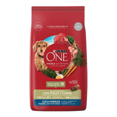 Comida Para Perro One Cachorros Todos los Tamaños 2kg