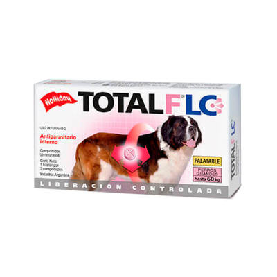 Desparasitante Para Perros Total FLC Perros Grandes