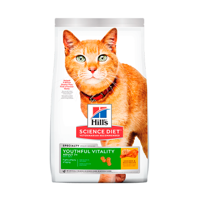 Comida Para Gato Hill's Science Diet Adult Youthful Vitality 