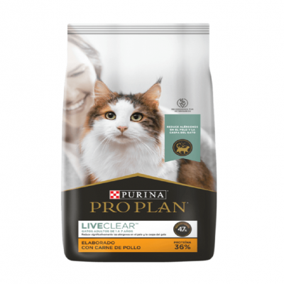 Comida Para Gato Pro Plan Live Clear 