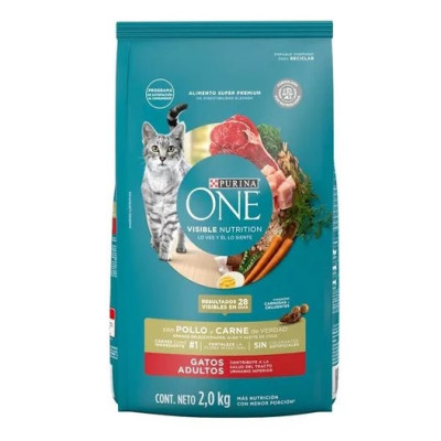 Comida Para Gato One Adulto Pollo y Carne